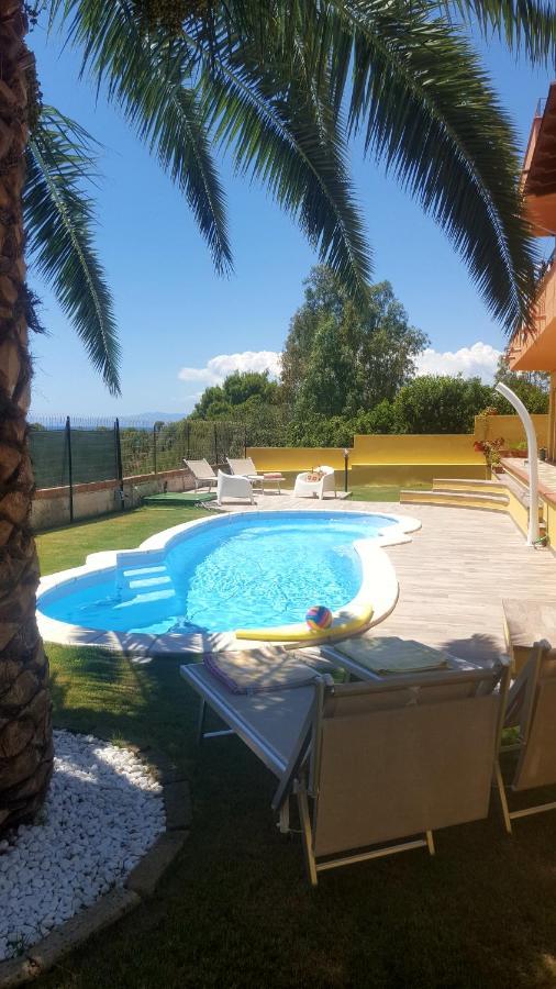 Terrazza Sul Golfo Degli Angeli Villa กาปิตานา ภายนอก รูปภาพ
